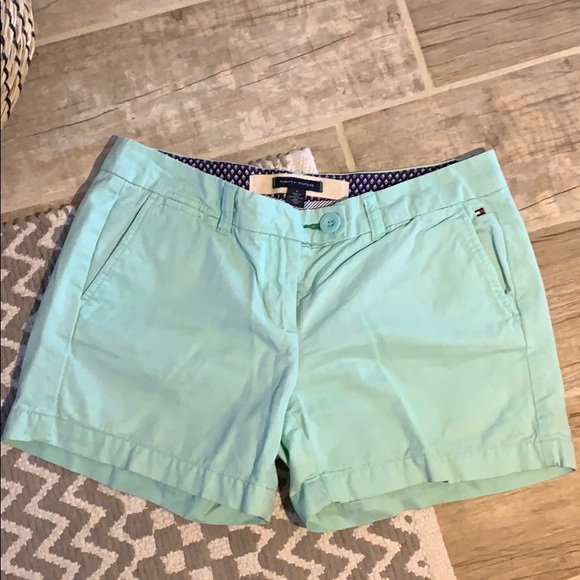 Tommy Hilfiger Pants - Tommy Hilfiger Mint Shorts